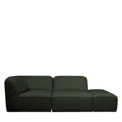 Hot Drawer NOOR Pouf pour canapé modulable en tissu bouclette