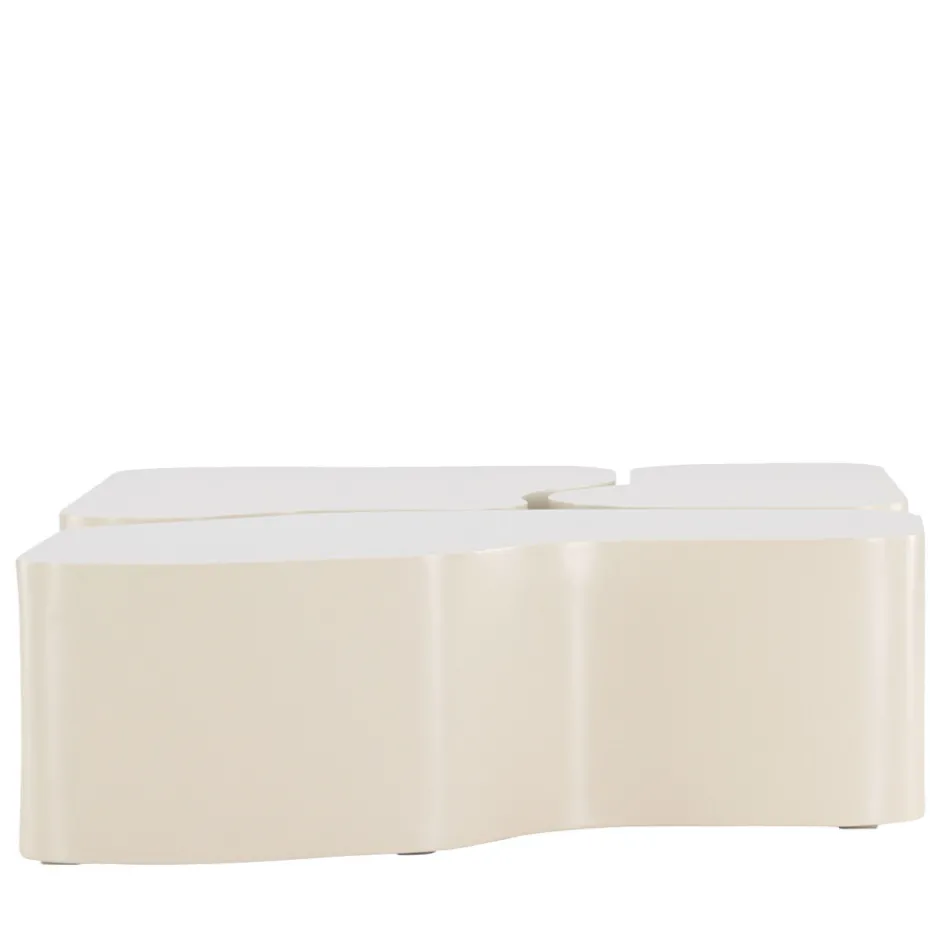 Online Venture Home NORLAND Lot de 3 tables basses organiques en bois 92x70cm