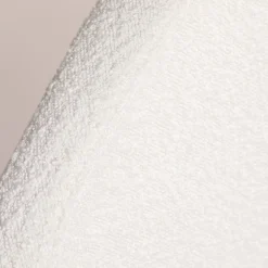 Clearance Drawer NOUSSA Tête de lit en tissu bouclette demi-lune L170cm