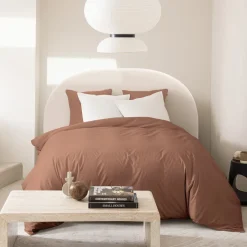 Hot Drawer NOUSSA Tête de lit en tissu chenille demi-lune L150cm