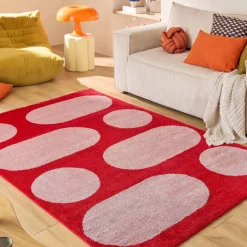 Hot Drawer NOVA Tapis vintage à motif rond
