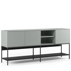 Online No name NOXA Buffet 3 portes en bois et métal L180cm