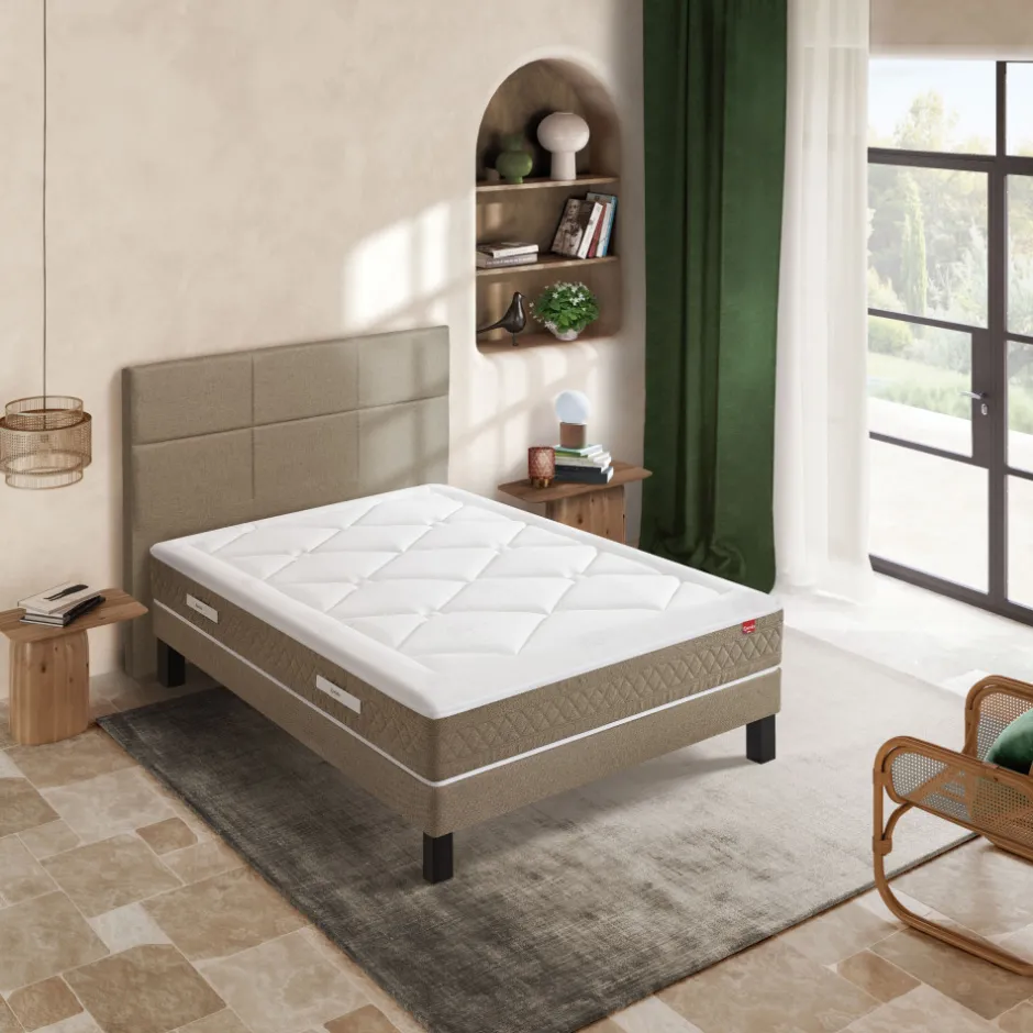 Online Ep\u00e9da NÉRÉIDE Matelas 100% ressorts à mémoire de forme, épaisseur 28cm, accueil moelleux