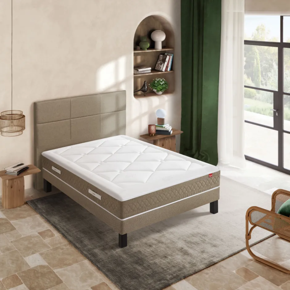 Online Ep\u00e9da NÉRÉIDE Matelas 100% ressorts à mémoire de forme, épaisseur 28cm, accueil moelleux