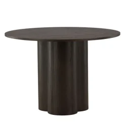Sale Venture Home OLIVIA Table à manger 4 personnes ronde en bois