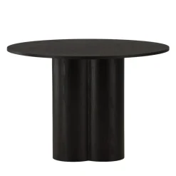 Sale Venture Home OLIVIA Table à manger 4 personnes ronde en bois