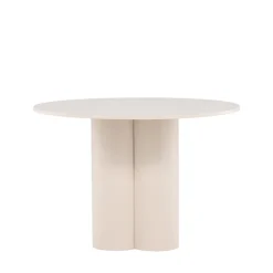 Sale Venture Home OLIVIA Table à manger 4 personnes ronde en bois
