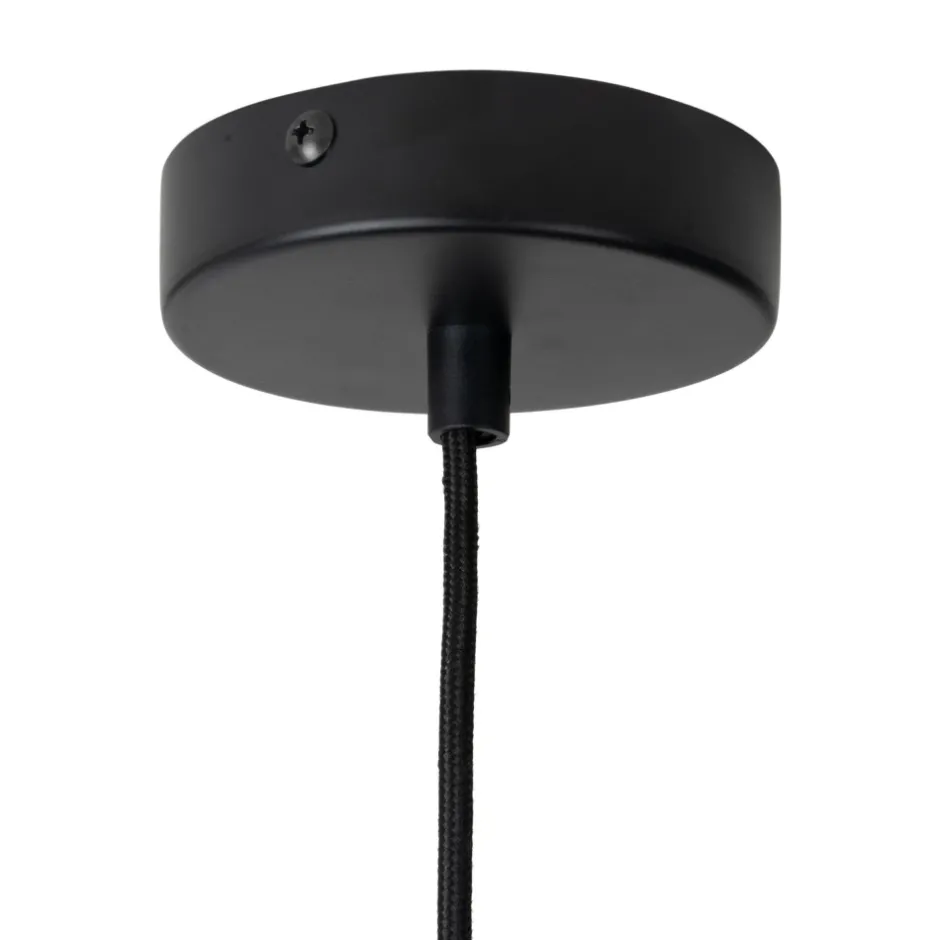 Online Leitmotiv OPACO GRATO Suspension en métal avec abat-jour cylindrique