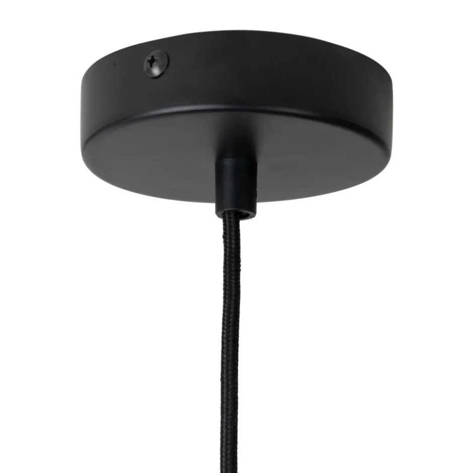 Online Leitmotiv OPACO GRATO Suspension en métal avec abat-jour cylindrique
