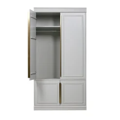 Sale Woood ORGANIZE Armoire 2 portes en bois H215cm