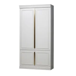 Sale Woood ORGANIZE Armoire 4 portes en bois H215cm