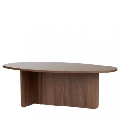 Clearance Drawer ORIS Table basse organique en bois 120x65cm