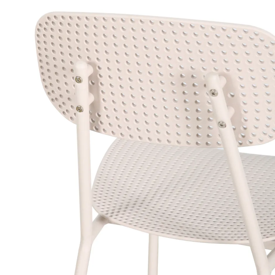 New Drawer ORKA Ensemble table et chaises de jardin 4 personnes en métal