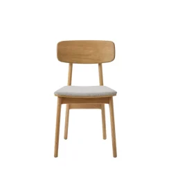 Sale No name ORR Lot de 2 chaises en tissu et bois