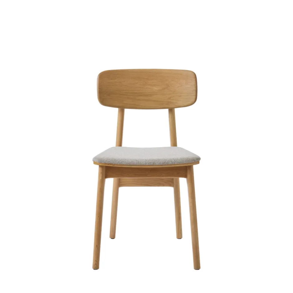 Sale No name ORR Lot de 2 chaises en tissu et bois