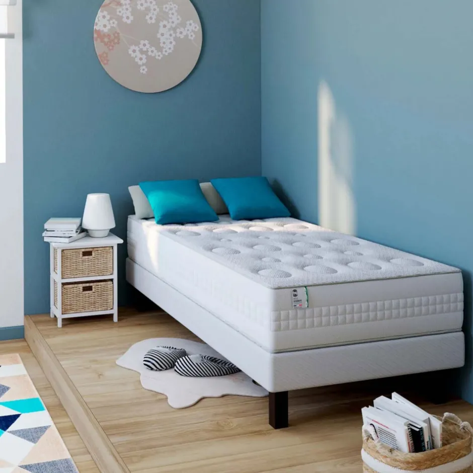 Sale Simmons OXYGÈNE-R Matelas 100% ressorts, épaisseur 26cm, accueil moelleux