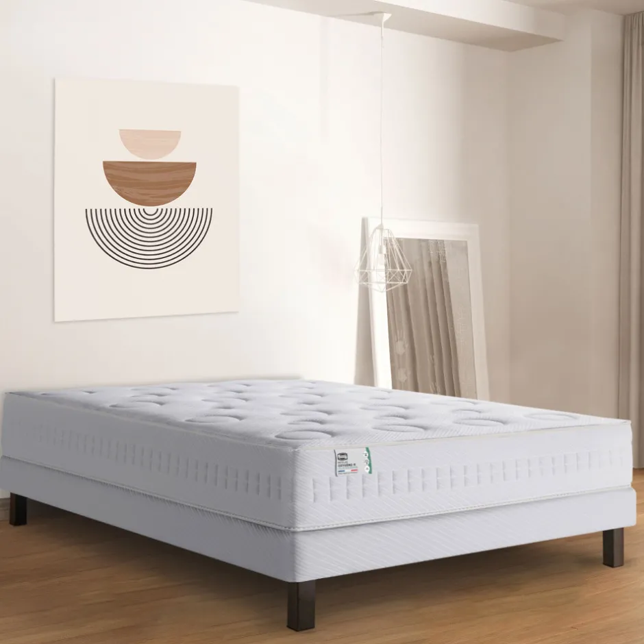 Sale Simmons OXYGÈNE-R Matelas 100% ressorts, épaisseur 26cm, accueil moelleux