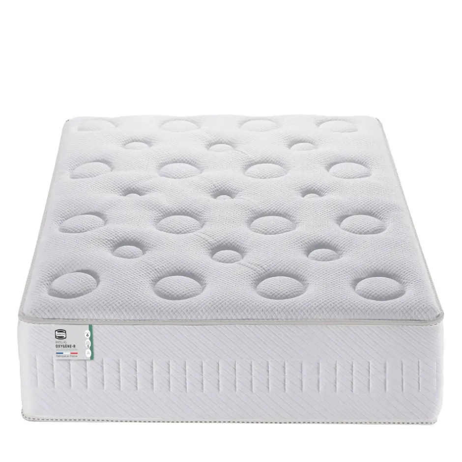 Sale Simmons OXYGÈNE-R Matelas 100% ressorts, épaisseur 26cm, accueil moelleux