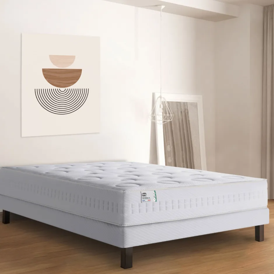 Sale Simmons OXYGÈNE-R Matelas 100% ressorts, épaisseur 26cm, accueil moelleux