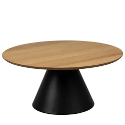 Best Drawer PARIDES Table basse ronde en bois ø85cm
