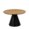 Drawer PARIDES Table basse ronde en bois ø65cm