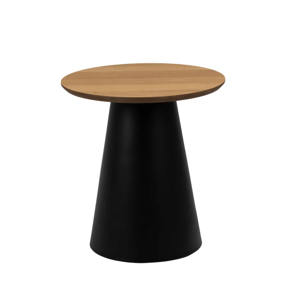 Clearance Drawer PARIDES Table d'appoint ronde en bois ø45cm