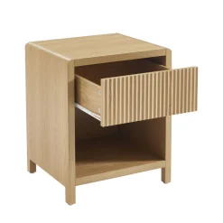 Discount No name PAULA Table de chevet 1 tiroir en bois