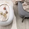 Clearance Vtwonen PEBBLE Table basse organique en fibre d'argile