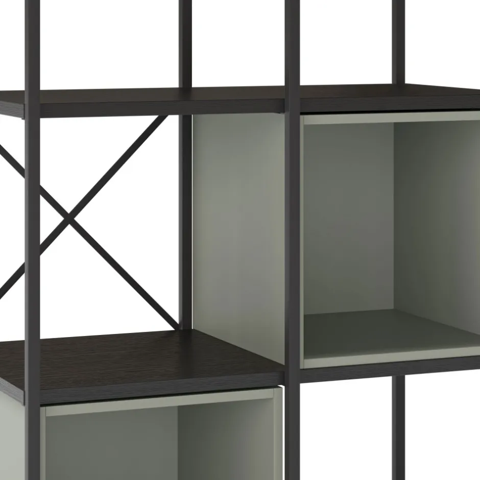New No name PHALOR Etagère en bois et métal 70,50x179cm