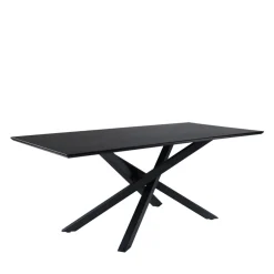 Outlet Venture Home PIAZZA Table à manger 8 personnes en bois et métal