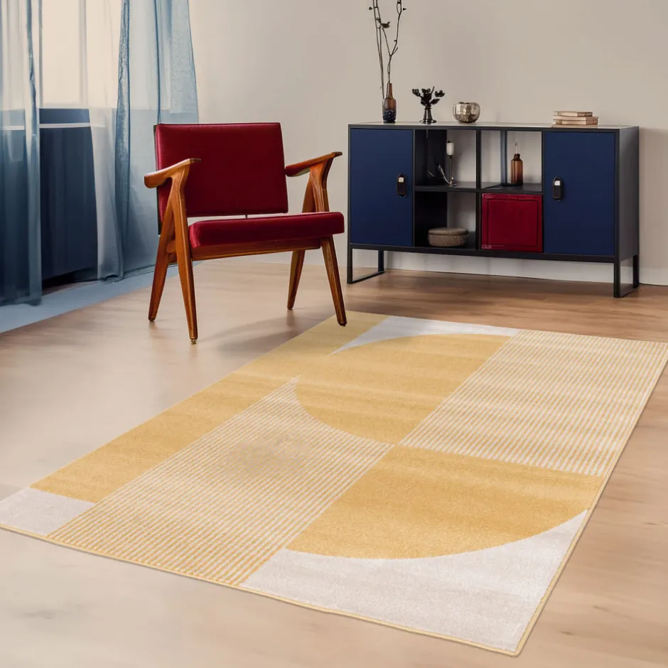 New Drawer PILO Tapis à motifs géométriques arrondis