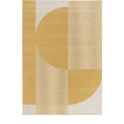 New Drawer PILO Tapis à motifs géométriques arrondis