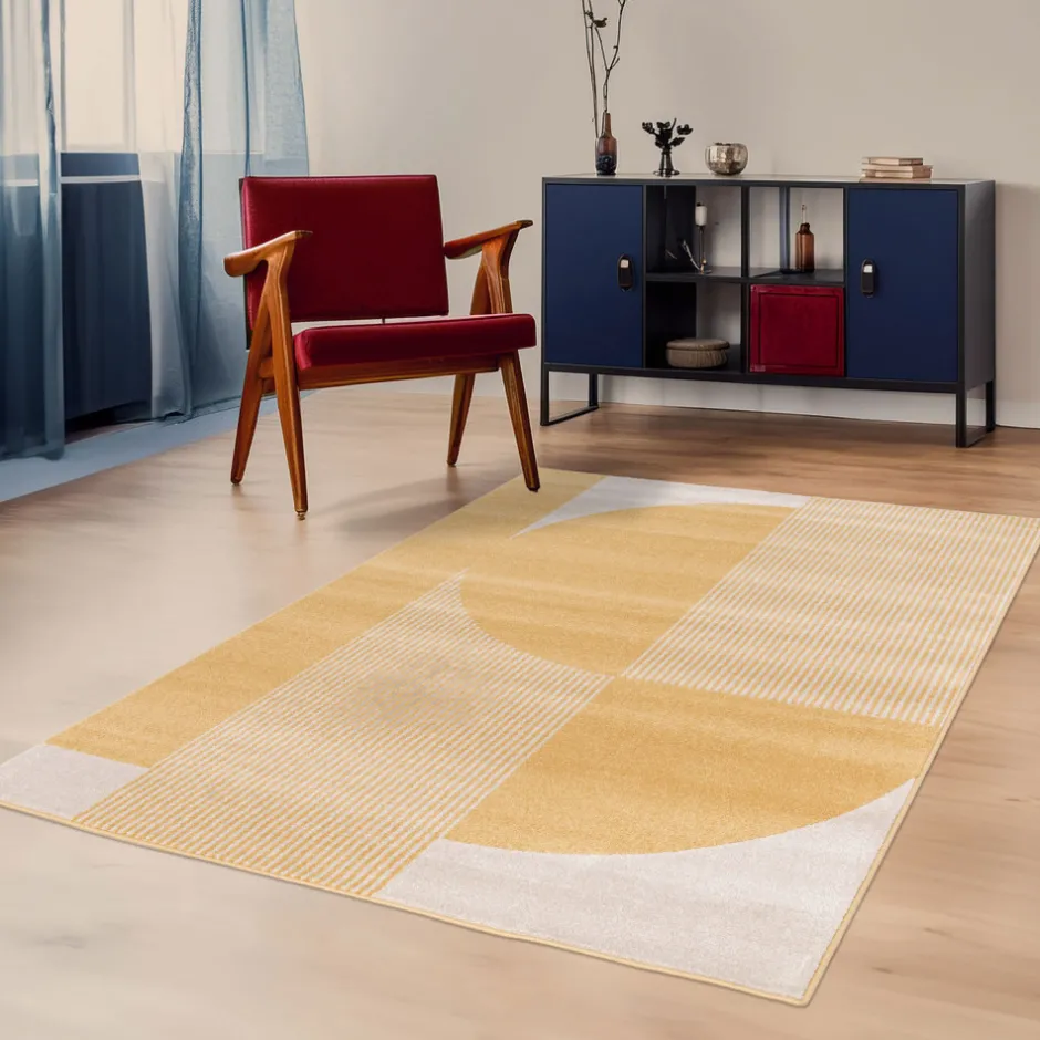 New Drawer PILO Tapis à motifs géométriques arrondis