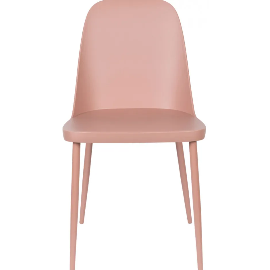 Hot No name PIP Lot de 2 chaises en résine et métal