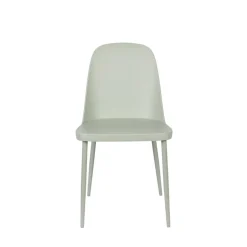 Hot No name PIP Lot de 2 chaises en résine et métal