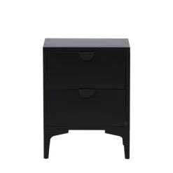Outlet Venture Home PIRING Table de chevet 2 tiroirs en métal
