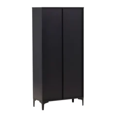 Best Venture Home PIRING Vaisselier 2 portes en verre et métal H190cm
