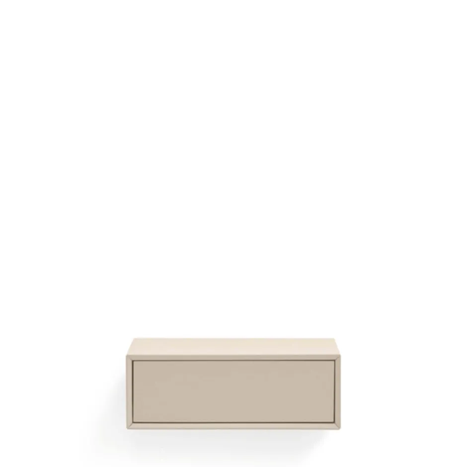 Sale Teulat PLATT Table de chevet 1 tiroir murale en bois