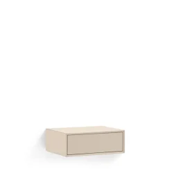 Sale Teulat PLATT Table de chevet 1 tiroir murale en bois
