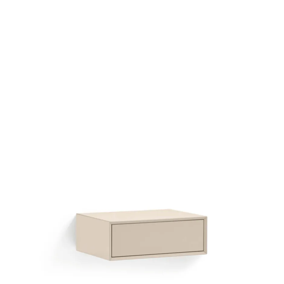 Sale Teulat PLATT Table de chevet 1 tiroir murale en bois