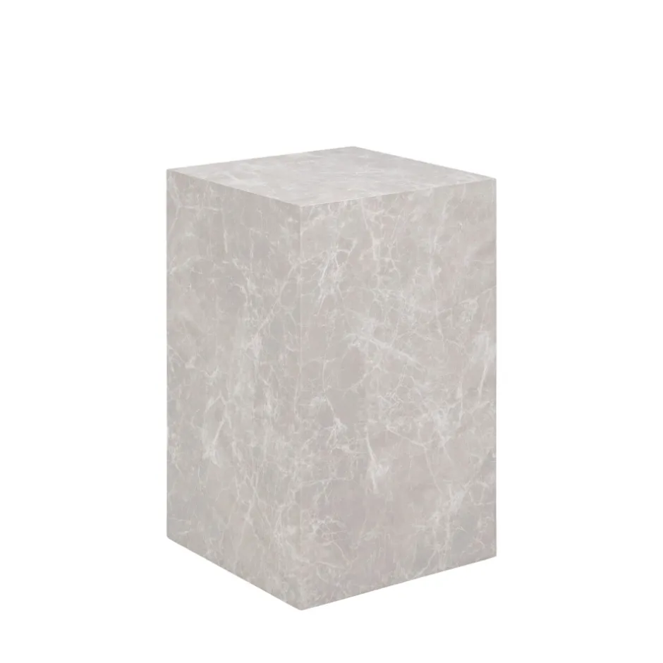 Outlet House Nordic PRAGUE Table d'appoint effet marbre
