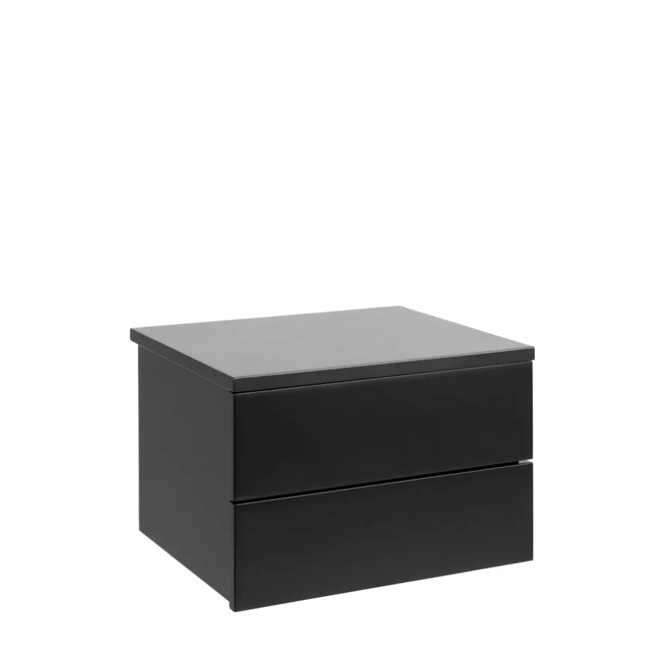 Drawer PUERTO Table de chevet murale 2 tiroirs