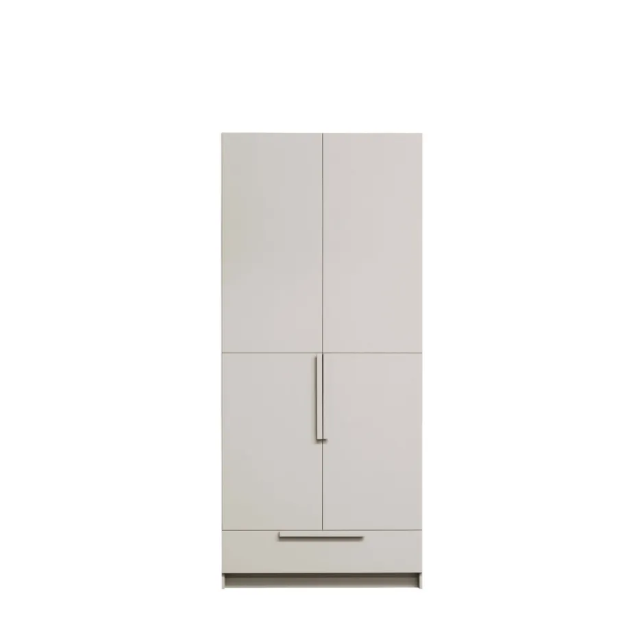 New Woood PURE Armoire 2 portes en bois L95cm