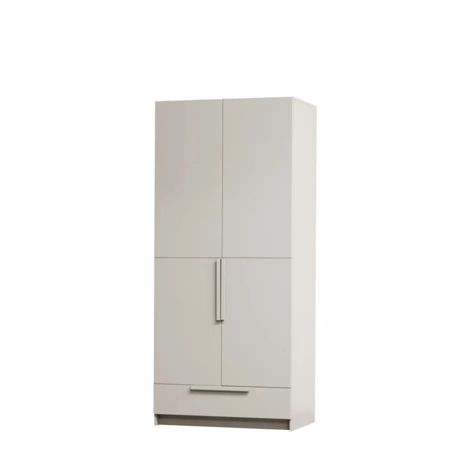 New Woood PURE Armoire 2 portes en bois L95cm