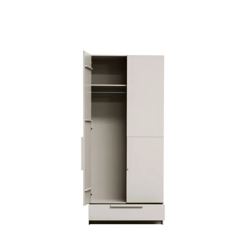 New Woood PURE Armoire 2 portes en bois L95cm