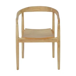 Discount Drawer RADEN Lot de 2 fauteuils de table en teck
