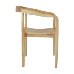 Discount Drawer RADEN Lot de 2 fauteuils de table en teck