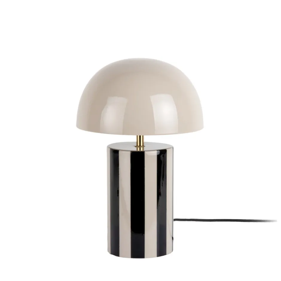 Leitmotiv RAYADO Lampe à poser champignon en métal