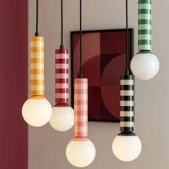 Discount Leitmotiv RAYADO Suspension à motif géométrique