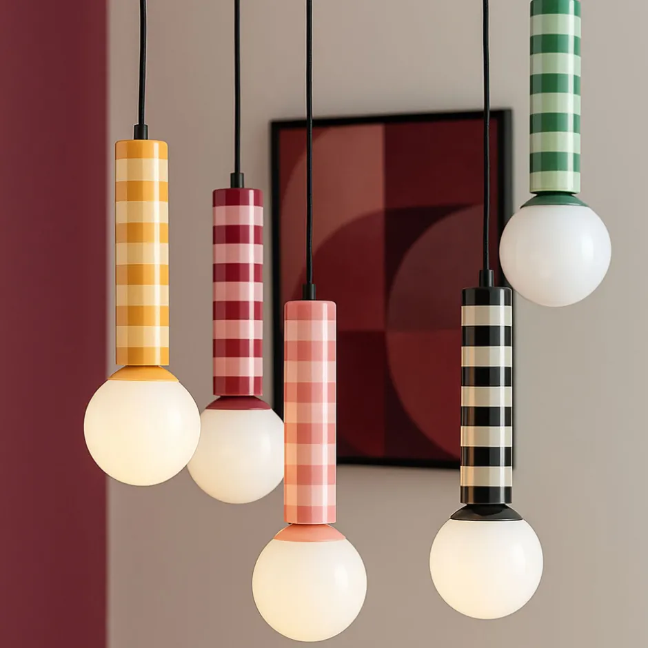 Discount Leitmotiv RAYADO Suspension à motif géométrique
